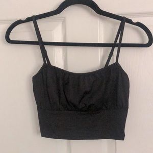 Banded Crop Tank Top